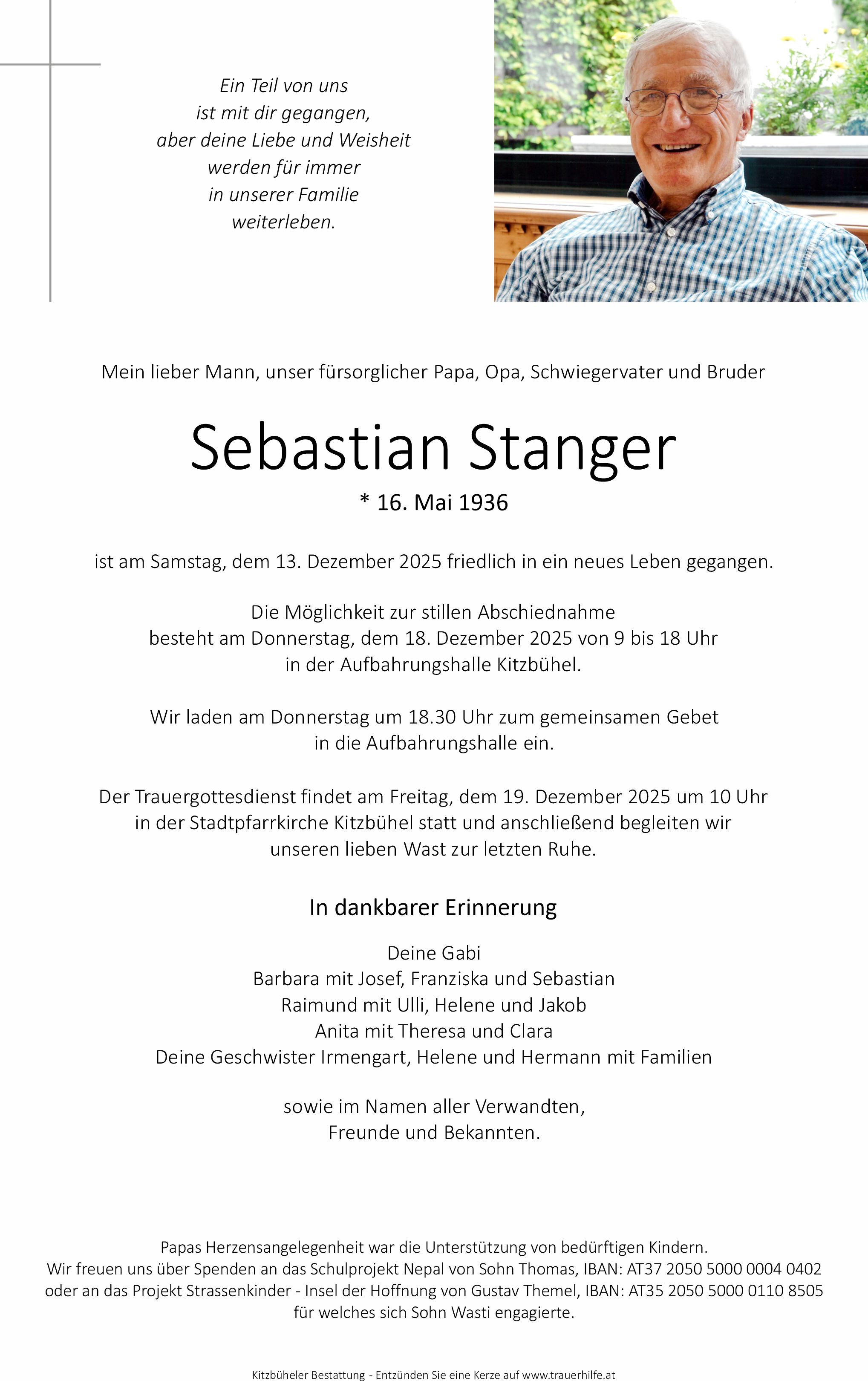 Sebastian Stanger